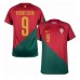 Günstige Portugal Andre Silva #9 Heim Fussballtrikot WM 2022 Kurzarm